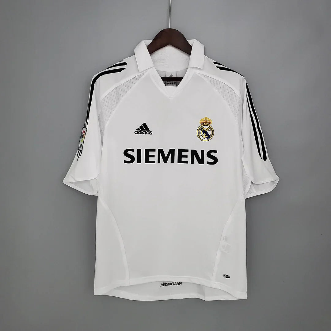 2005/2006 Retro Real Madrid Home Jersey Football Jersey - front view