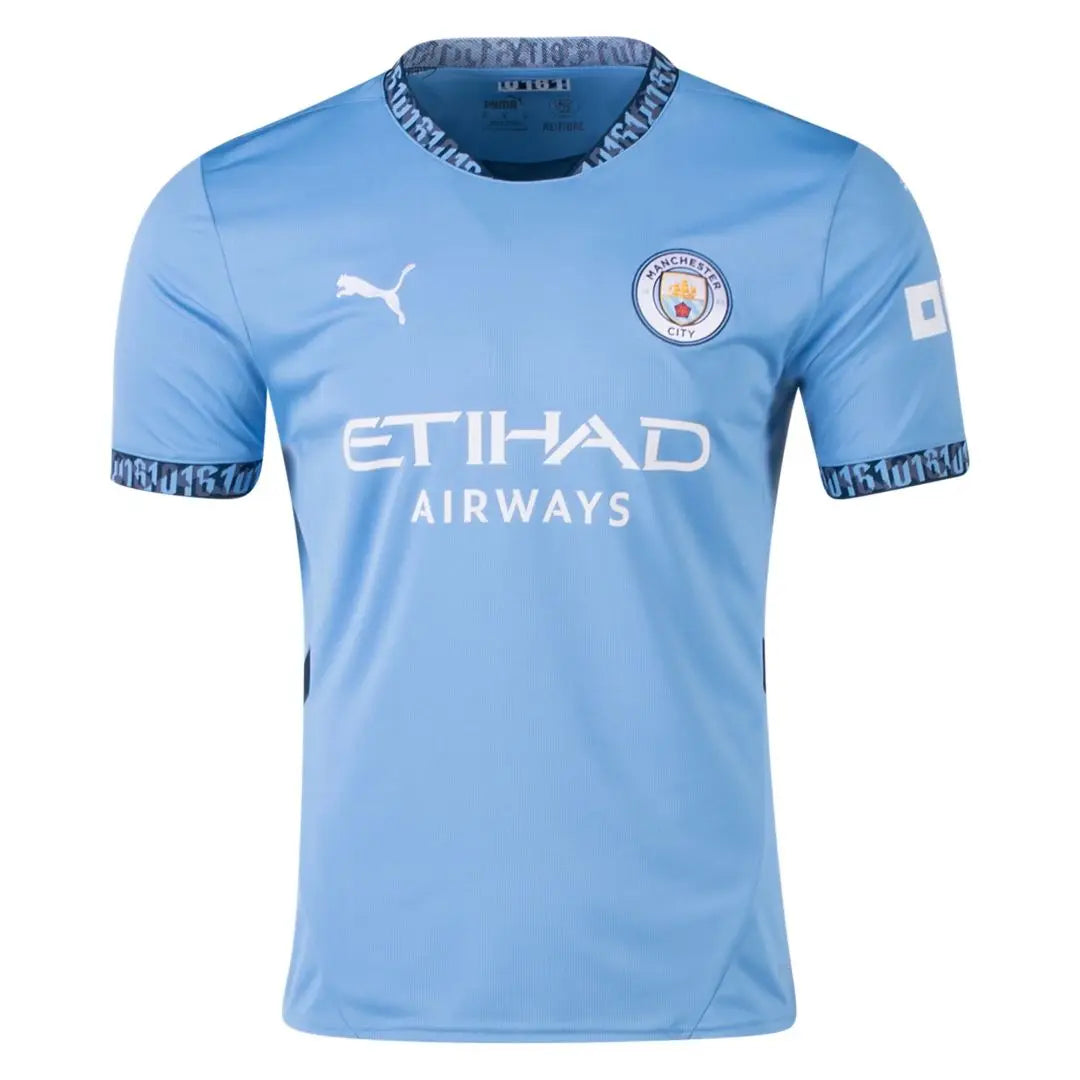 Manchester City Home Jersey 24/25 Football Jersey Retro - front view