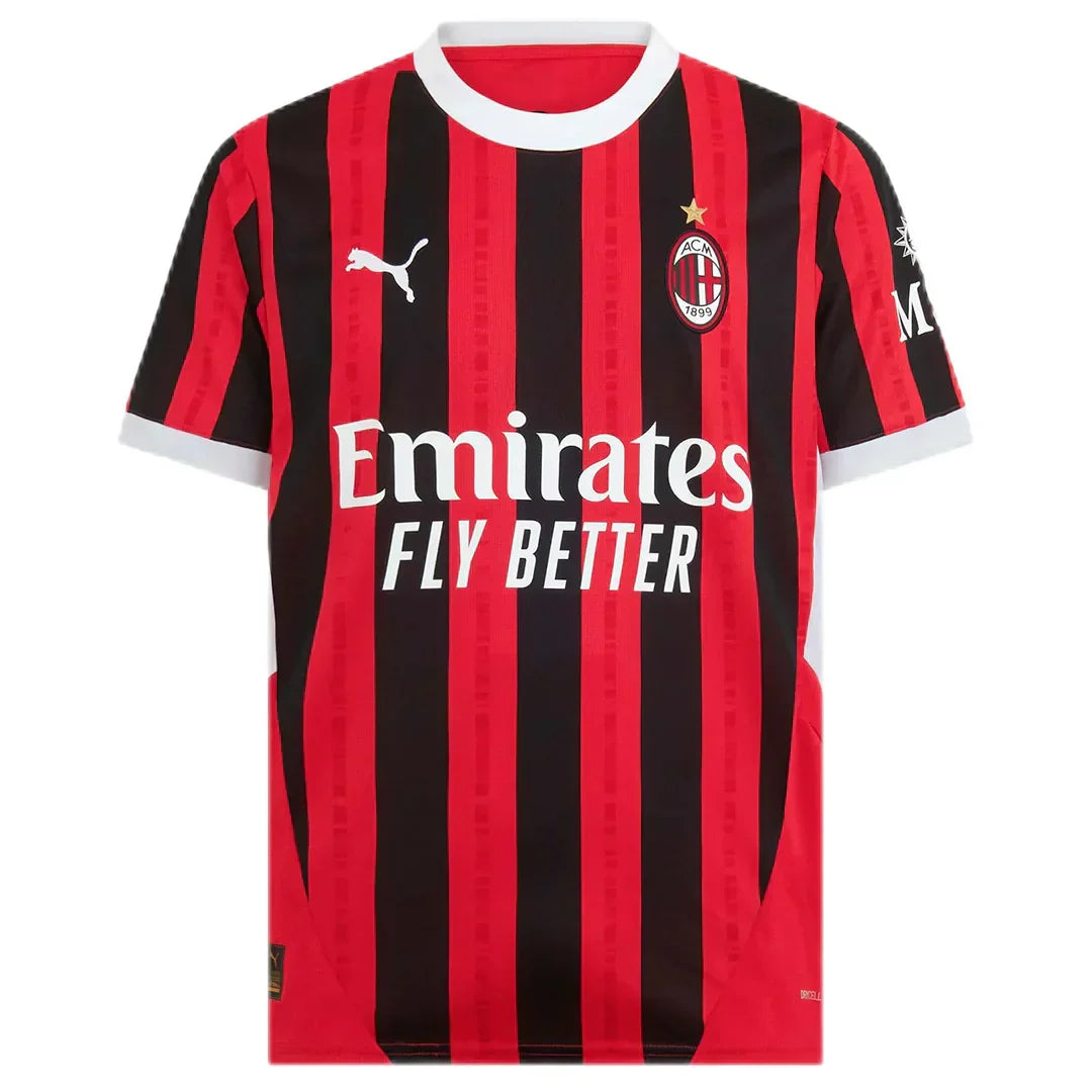 AC Milan Home Jersey 24/25 Football Jersey Retro - front view
