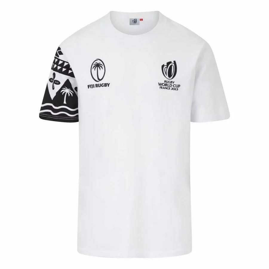Fiji Home Jersey 2024 Football Jersey Retro - front view