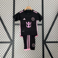 2024/2025 Inter Miami Away Soccer Jersey Kids Size Football Jersey Retro - front view
