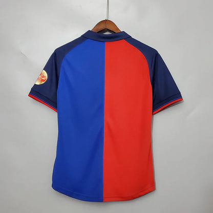1999-2000-retro-barcelona-home-100th-anniversary-version-football-shirt - front view