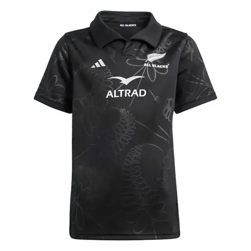 All Blacks 2024 Home Jersey Football Jersey Rugby - front view