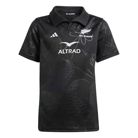 All Blacks 2024 Home Jersey Football Jersey Rugby - front view