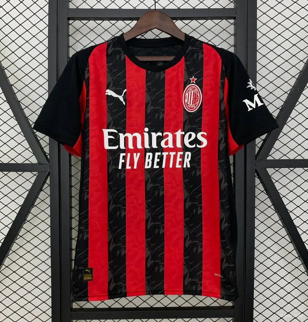 2025-2026 AC Milan Home Jersey Football Jersey - front view