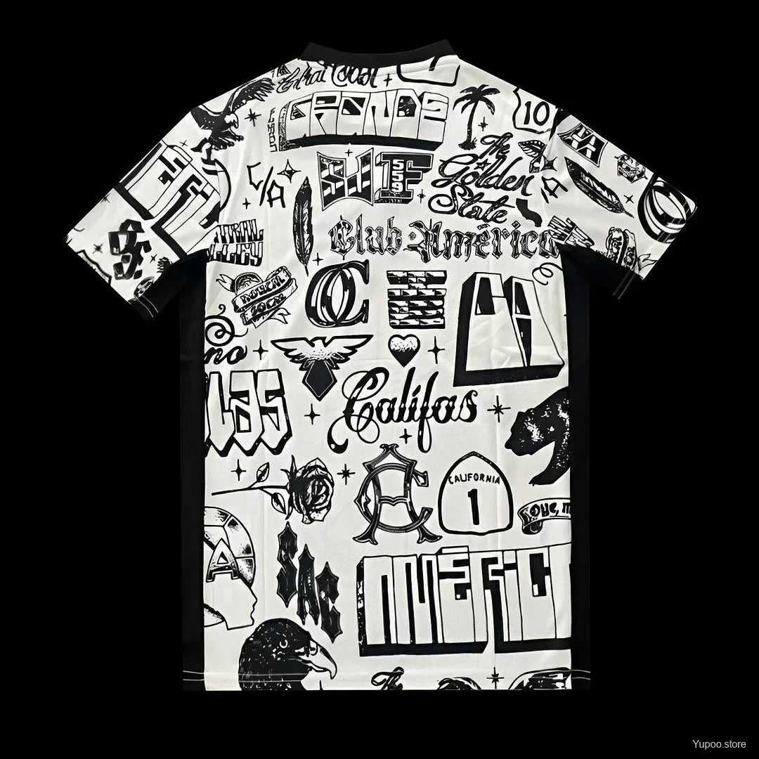 2025-2026-club-america-2025-pre-match-off-white-street-style-graphics-jersey - front view
