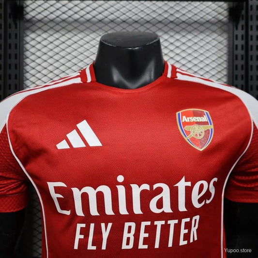 Player Version 2025-2026 Arsenal Home Jersey Football Jersey - front view