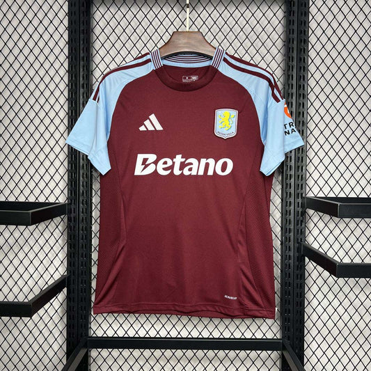 Aston Villa Home Jersey 24/25 Football Jersey Retro - front view
