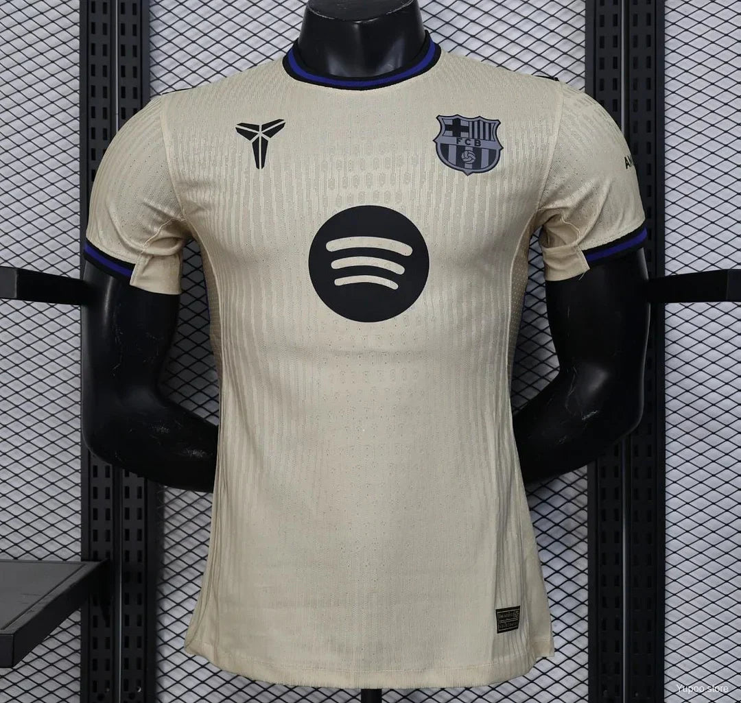 Player Version 2025-2026 Barcelona Away Jersey Football Jersey - front view