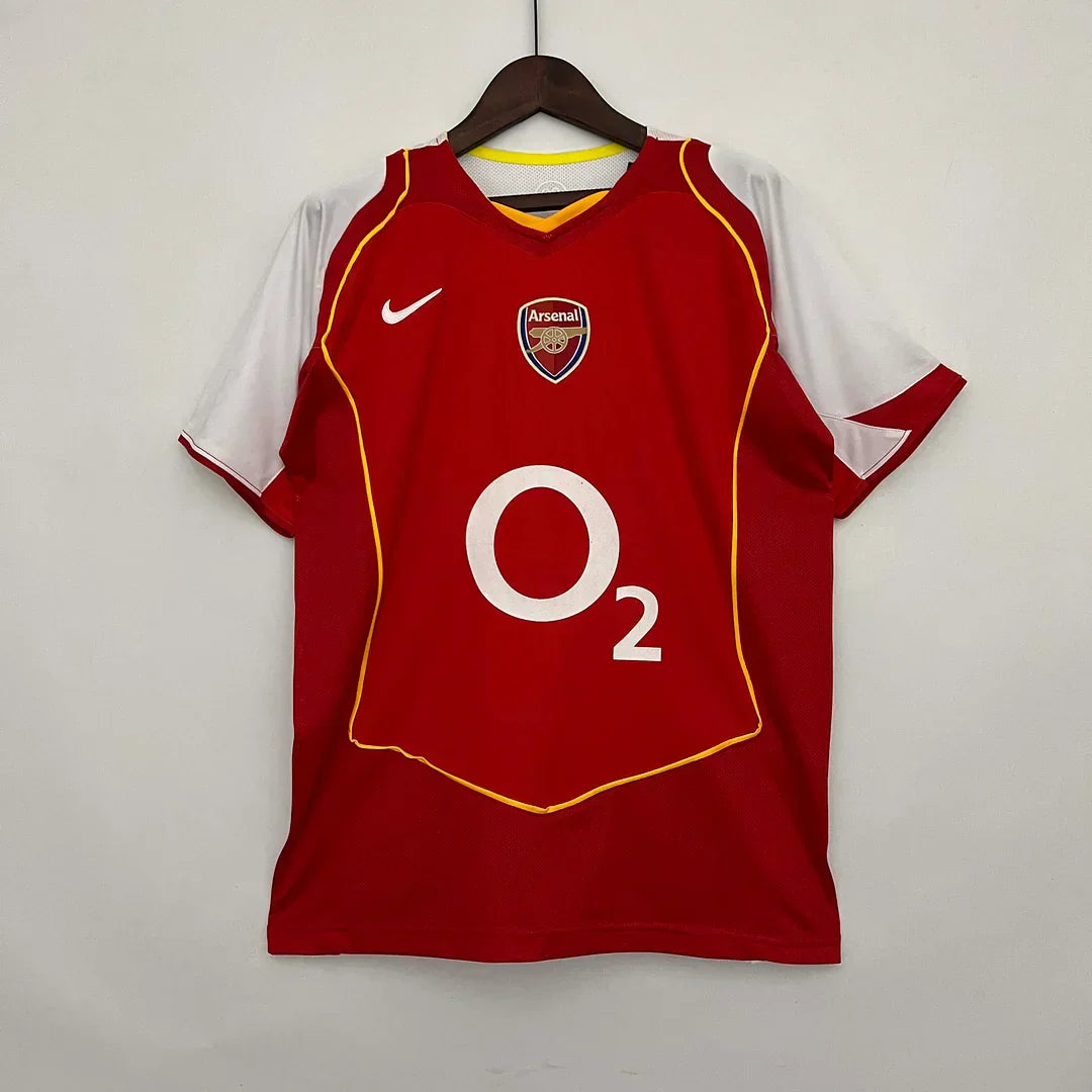 2004/2005 Retro Arsenal Home Football Shirt Football Jersey - front view