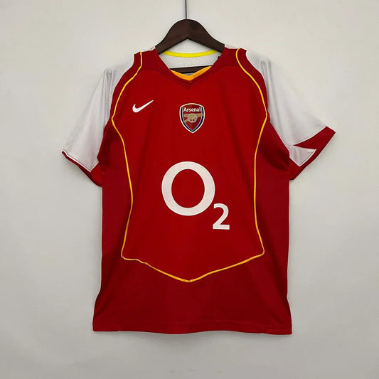 2004/2005 Retro Arsenal Home Football Shirt Football Jersey - front view