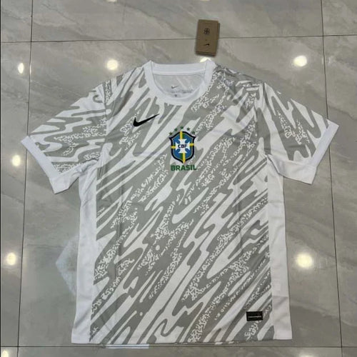 2024 Brazil Goalkeeper Football Shirt Football Jersey Retro