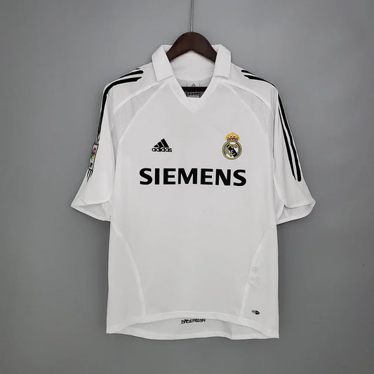 2005/2006 Retro Real Madrid Home Jersey Football Jersey - front view