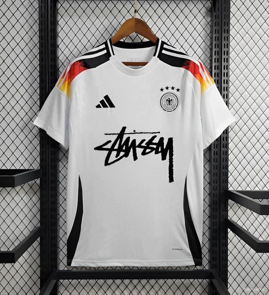 2024 Germany x Stussy Home Jersey Football Jersey Retro