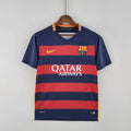 2015/2016 Retro Barcelona Football Shirt Home Football Jersey - front view